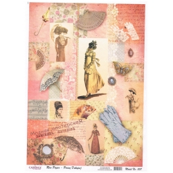 Papier ryżowy  format A4  ( 007 )